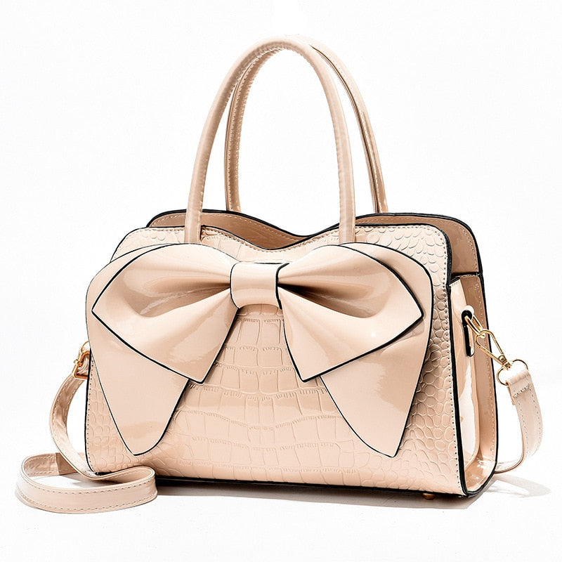 Women Handbags Tassel PU Leather Totes Bag