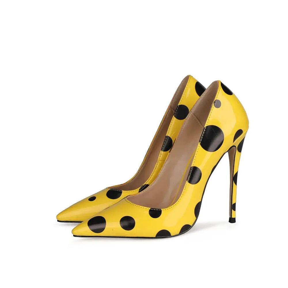 Fashion Sexy Women's White Painted High Heels eprolo
