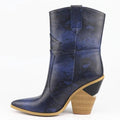 LUCY LEYTE New Stone grain Microfiber Leather women boots eprolo