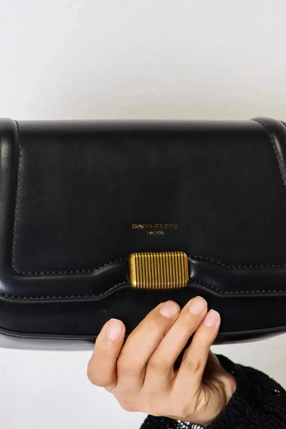 David Jones PU Leather Crossbody Bag - DaisyDrop 