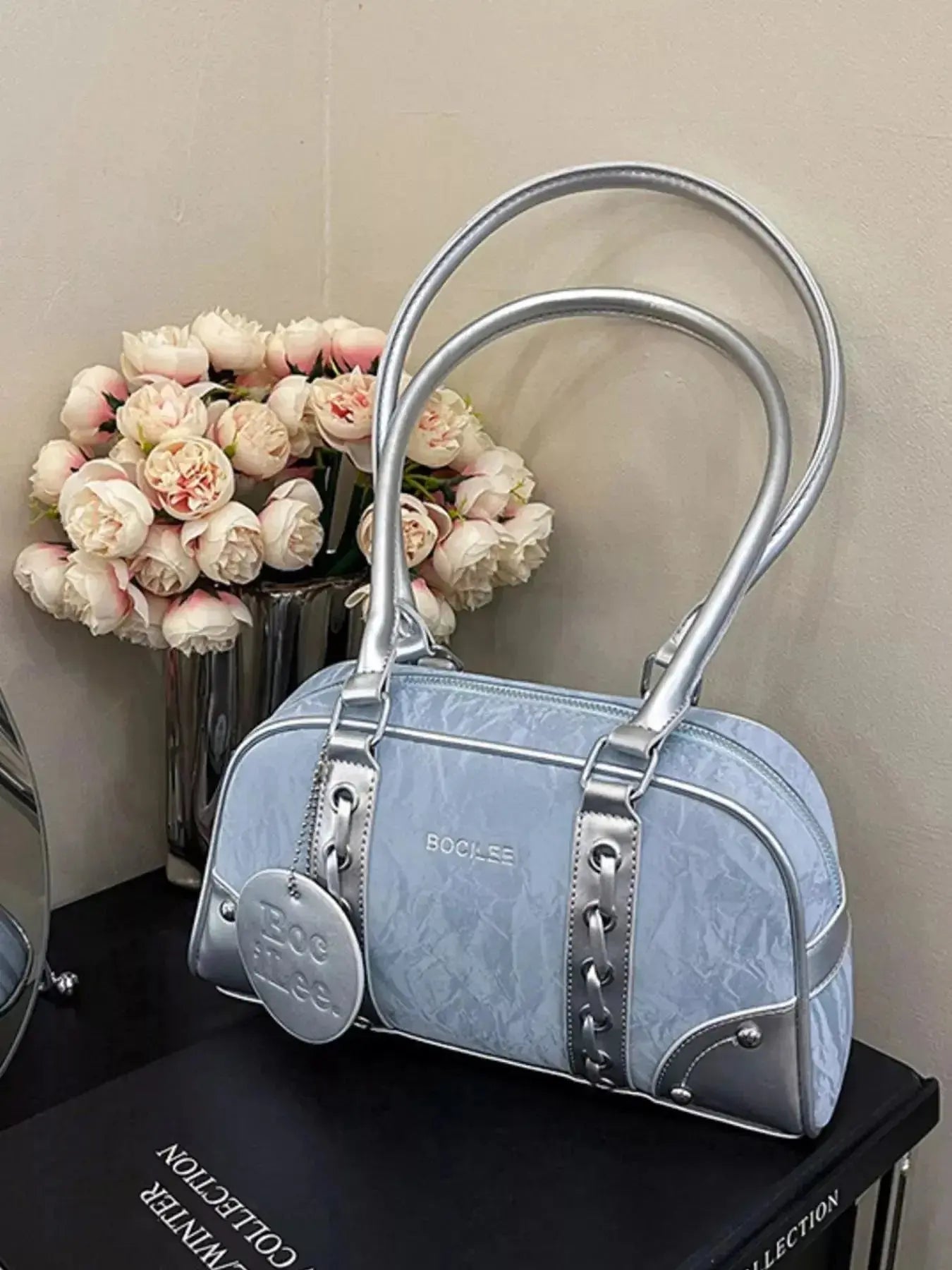 Top Handle Shoulder Bag - DaisyDrop 