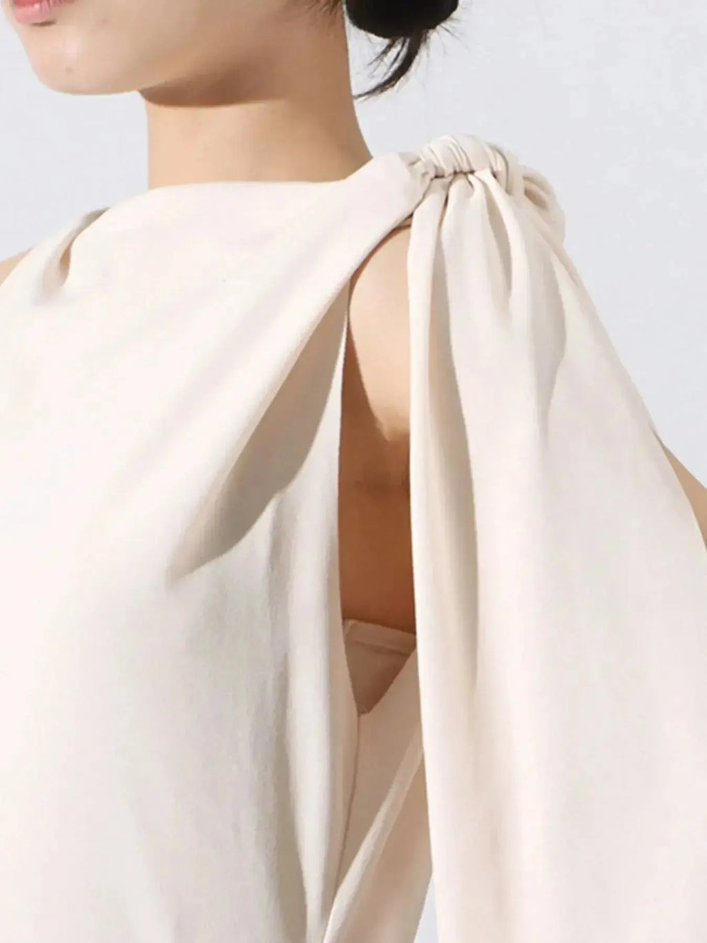 Tie Shoulder Sleeveless Maxi Dress - DaisyDrop 