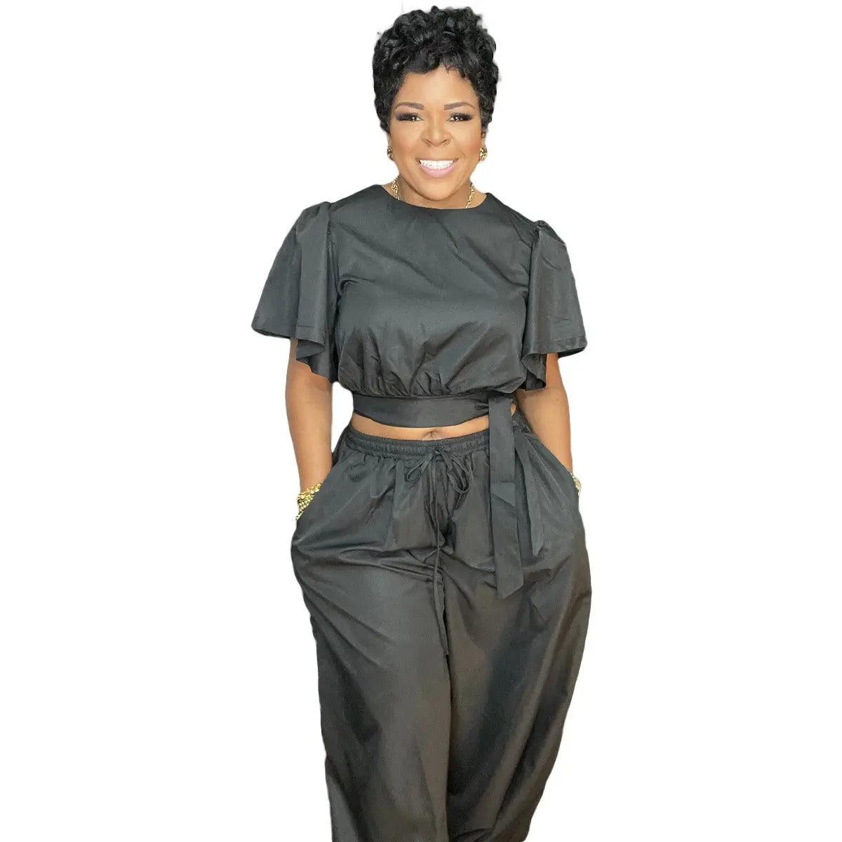 Fashion sports women's street trendsetters two-piece set eprolo