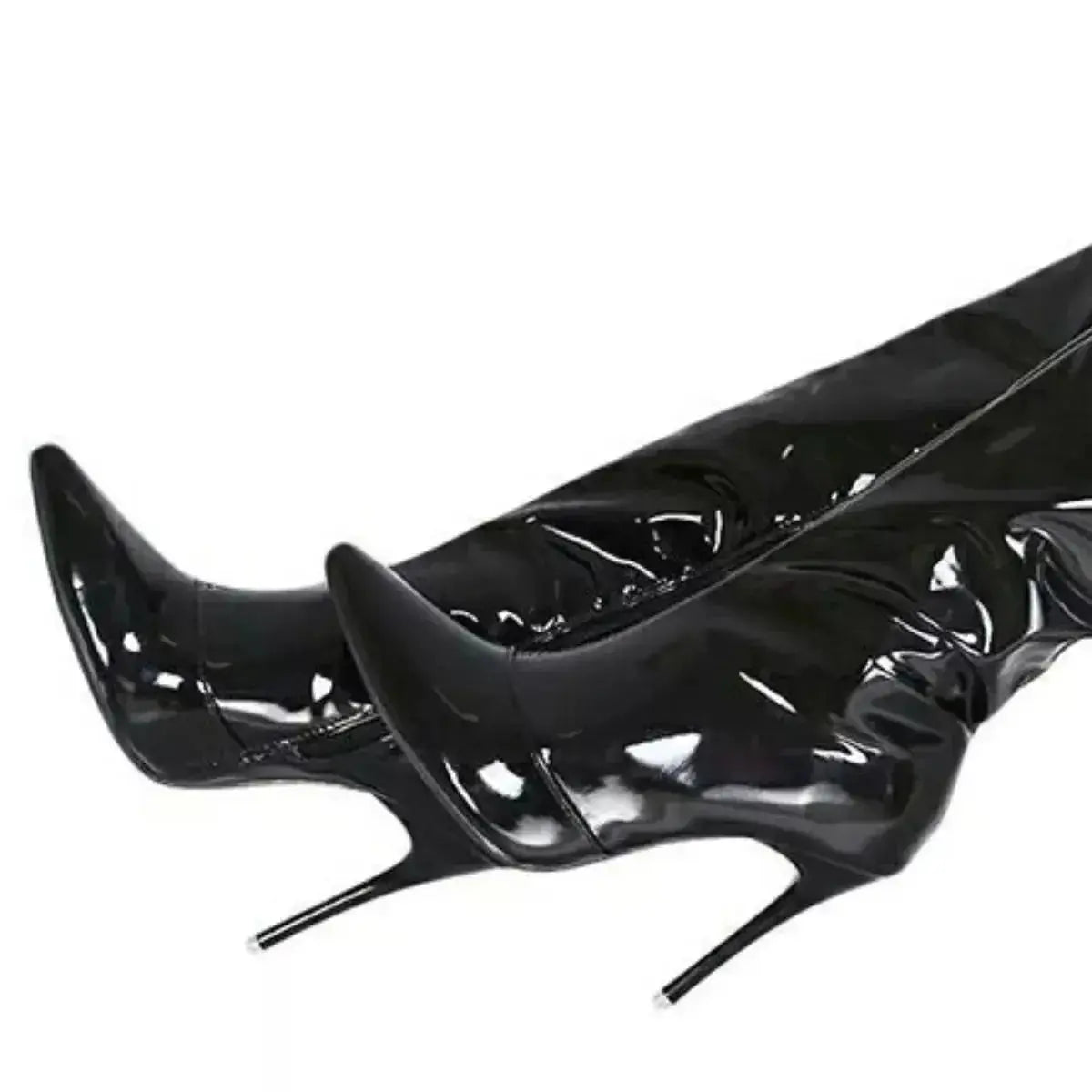 Point Toe Stiletto Boots - DaisyDrop 