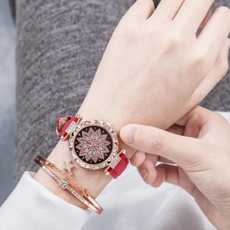 Women Fashion Leather Strap Watch eprolo
