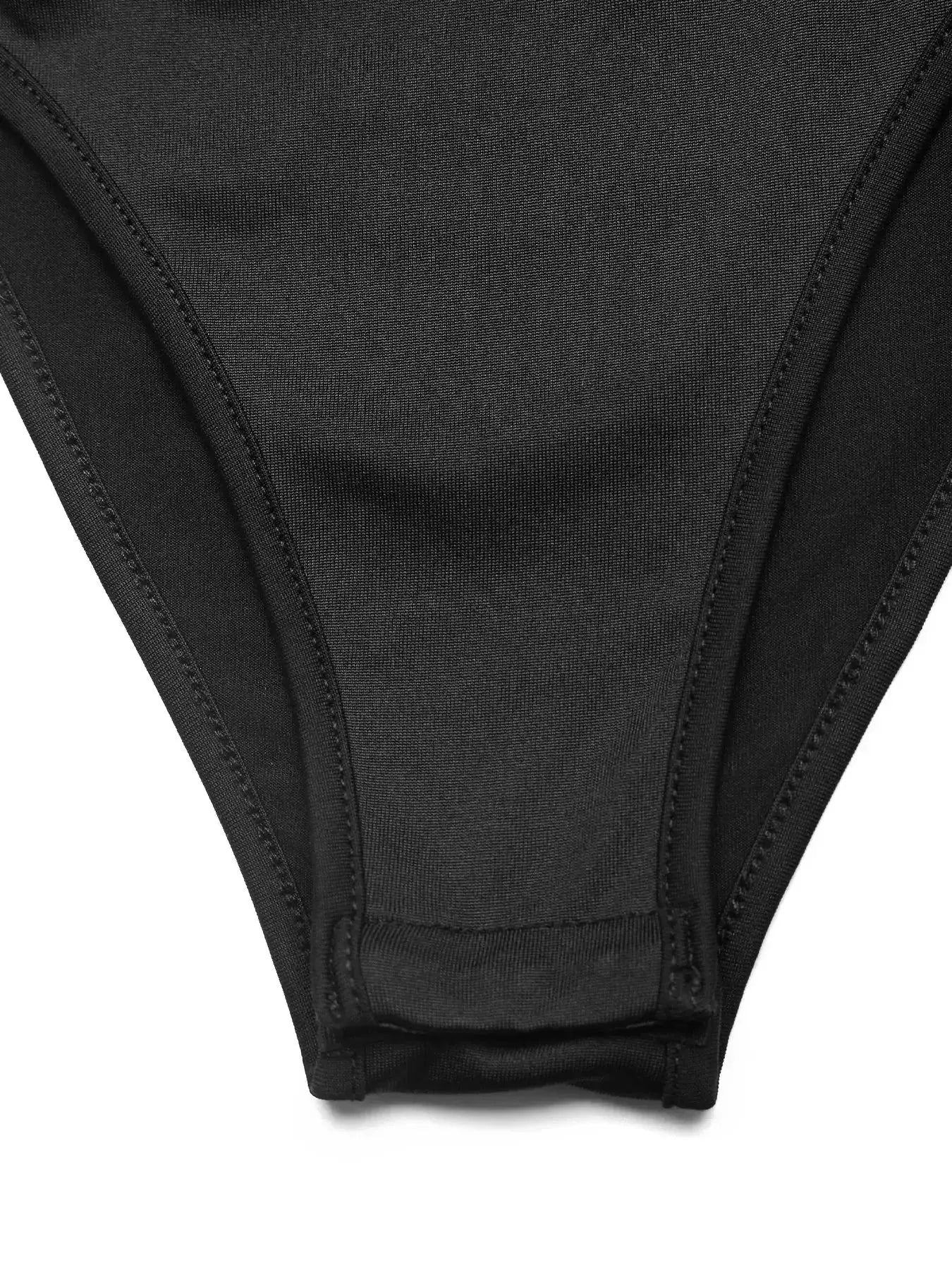 Lace Panel Cowl Neck Sleeveless Bodysuit - DaisyDrop 