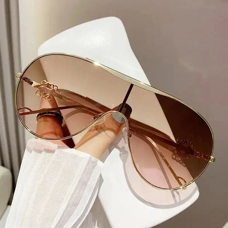 Gradient Aviator Sunglasses - DaisyDrop 