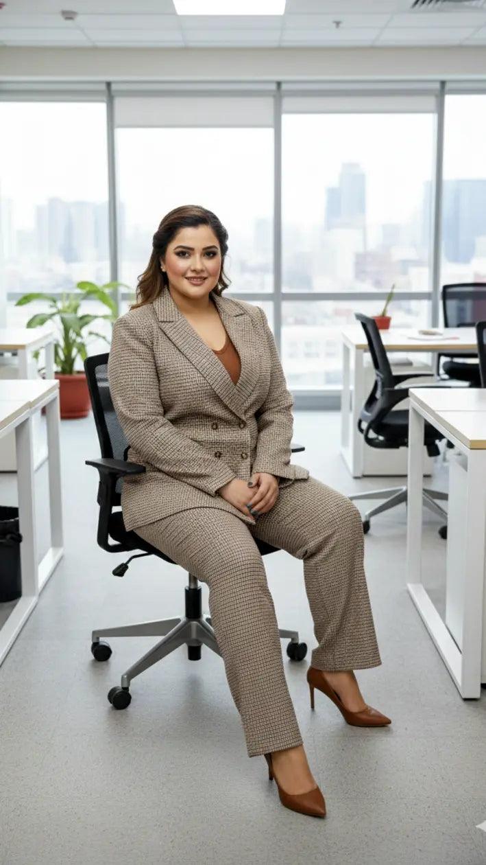 Women’s Plus Size Formal Co-Ord Set NANGALIA RUCHIRA