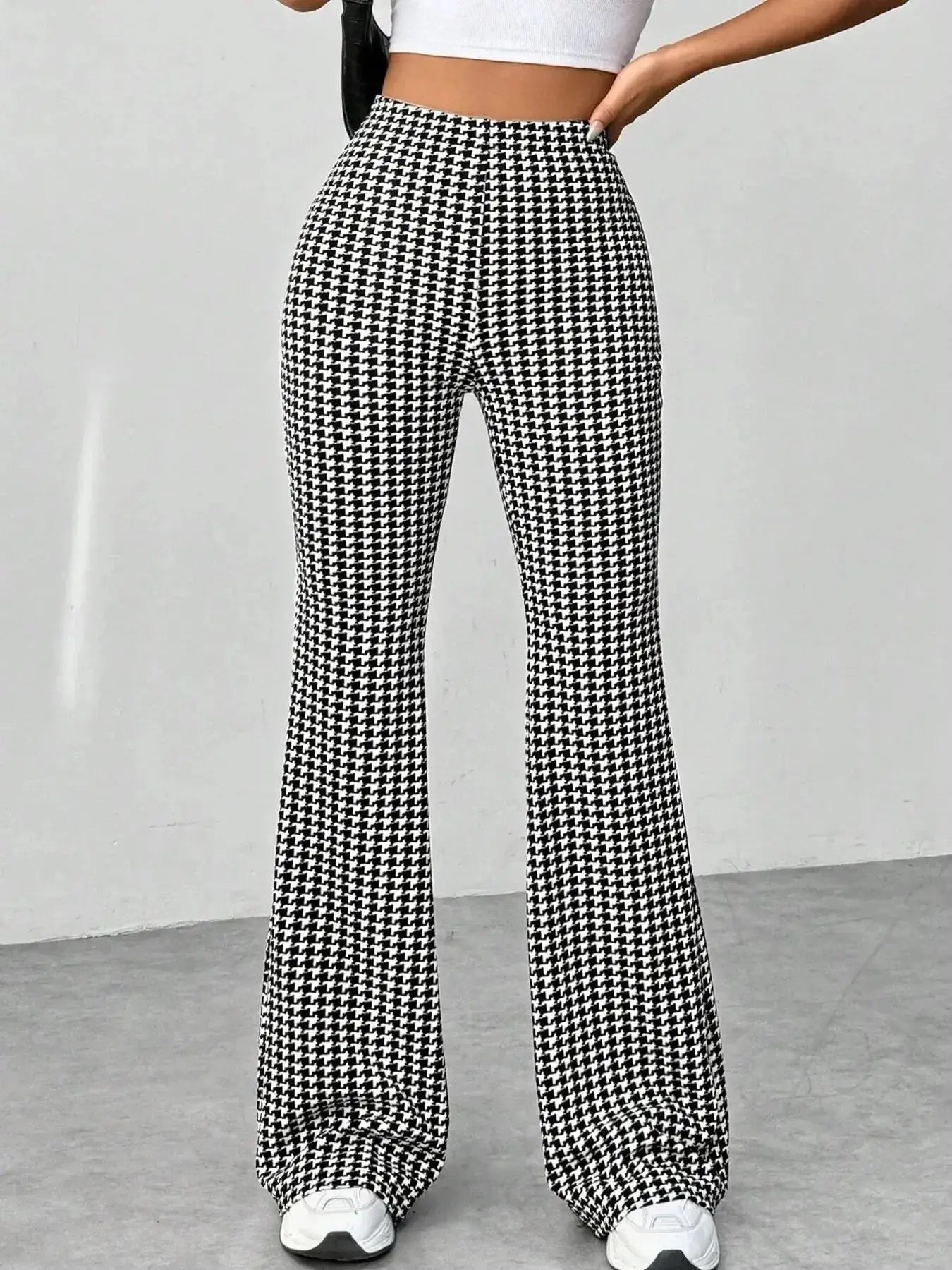High Waisted Flare Pants - DaisyDrop 