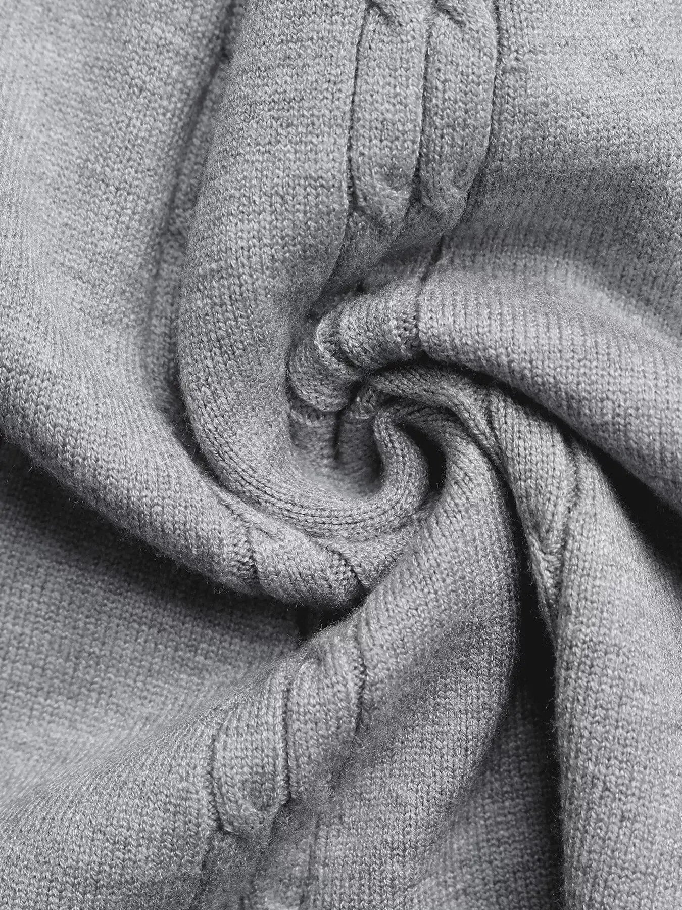 Cable Knit A-Line Sweater Dress - DaisyDrop 