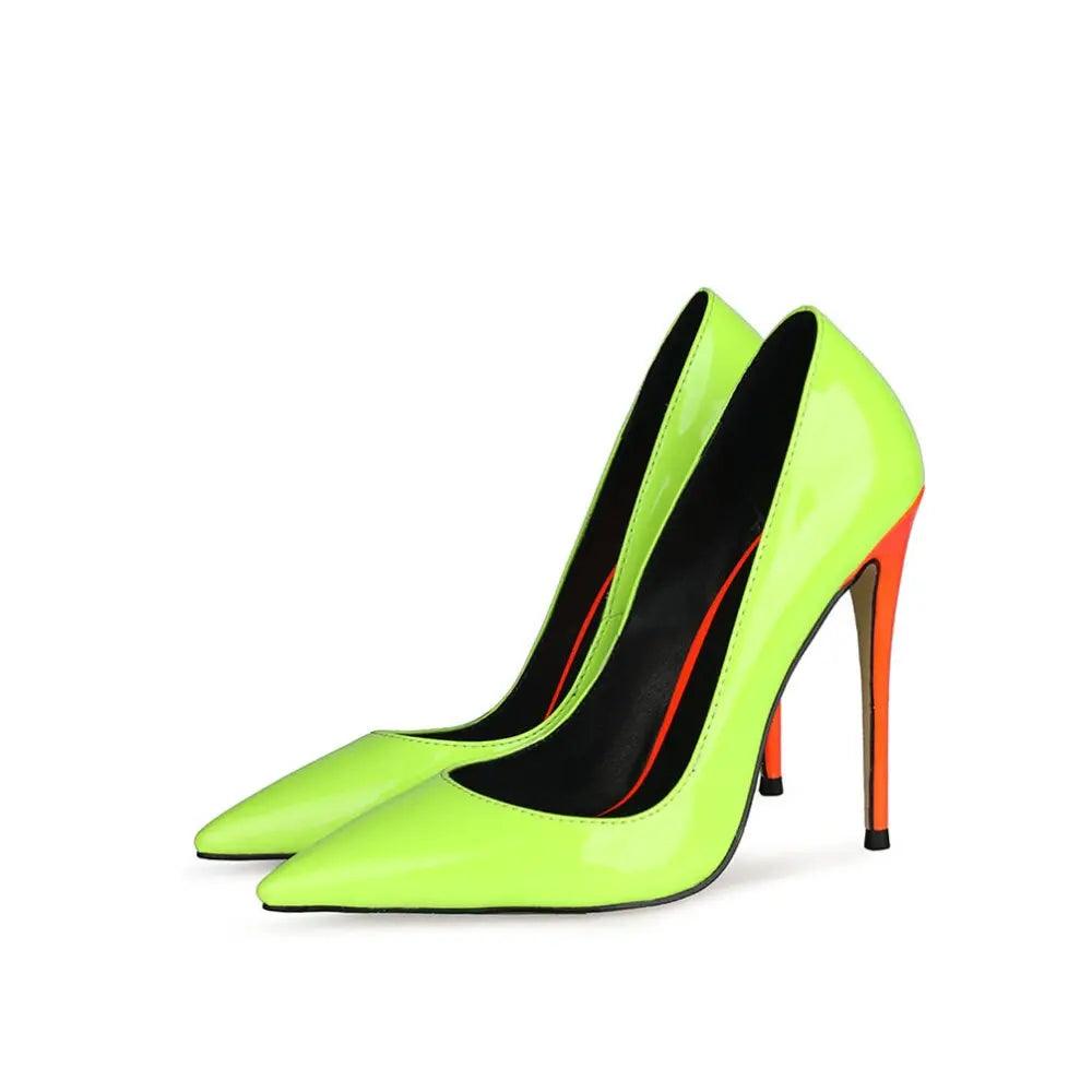 Fashion Sexy Women's White Painted High Heels eprolo