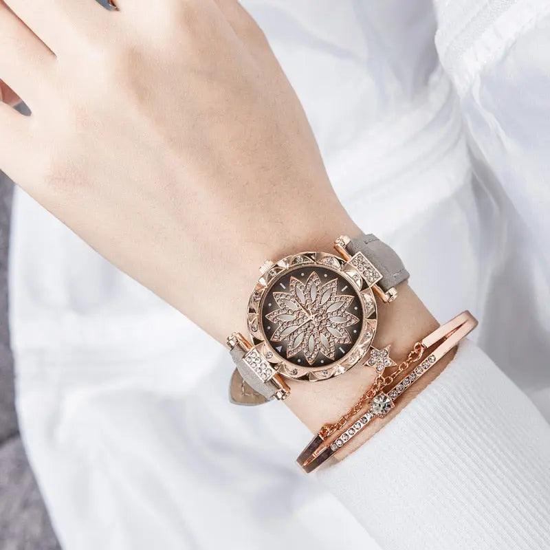 Women Fashion Leather Strap Watch eprolo