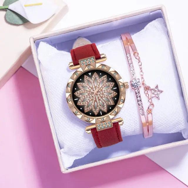 Women Fashion Leather Strap Watch eprolo