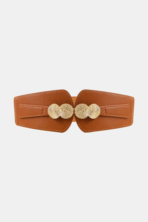 Alloy Buckle Elastic Belt - DaisyDrop 