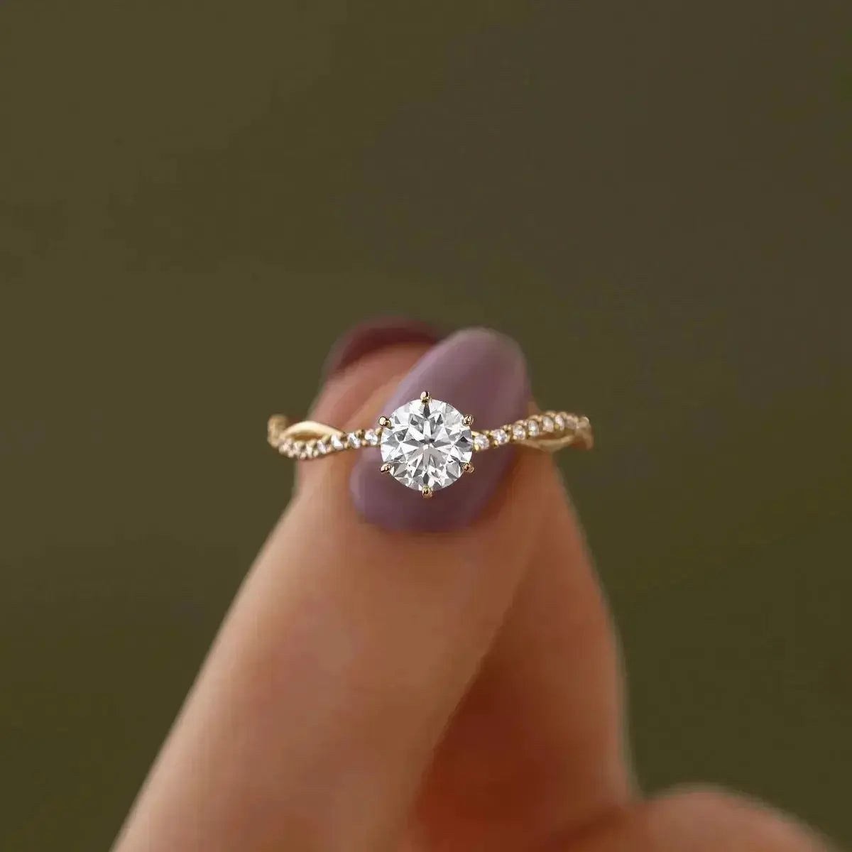 925 Sterling Silver Zircon Ring - DaisyDrop 