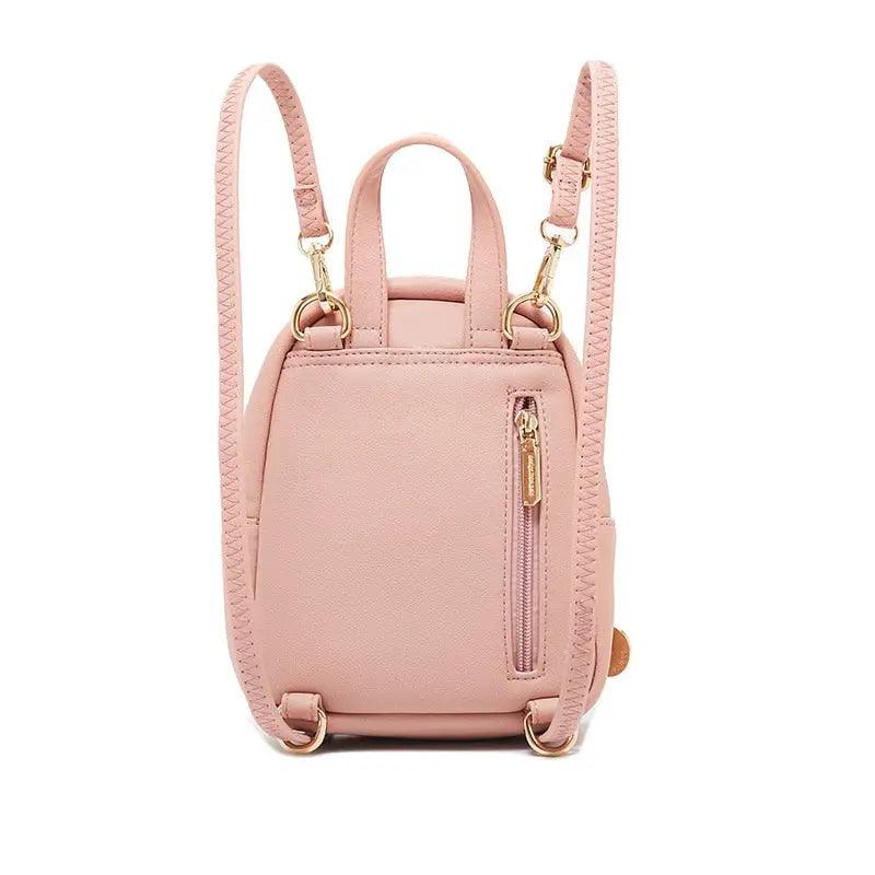Forever Young Designer Women Backpack Mini Soft Touch Leather Backpack eprolo