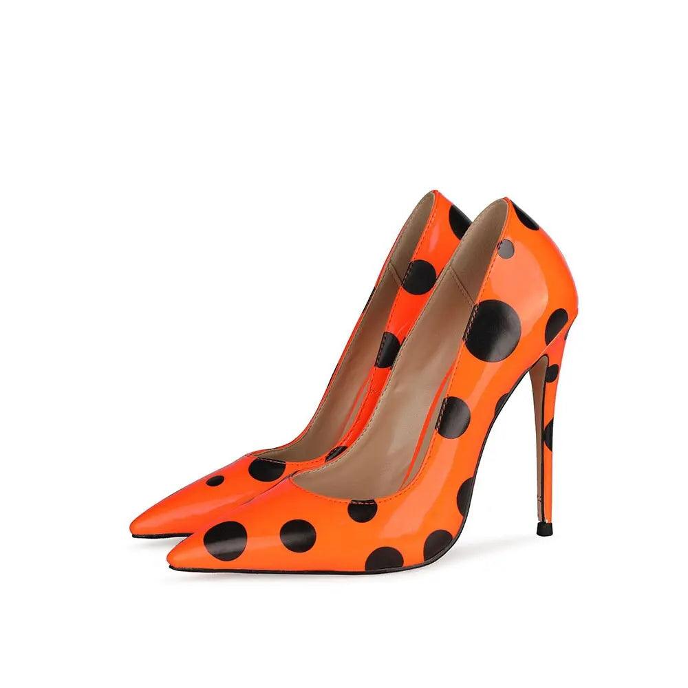 Fashion Sexy Women's White Painted High Heels eprolo