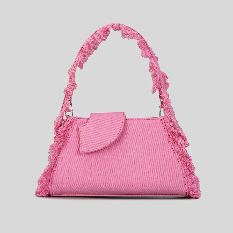 Fashion Denim Trimmings Women Handbags