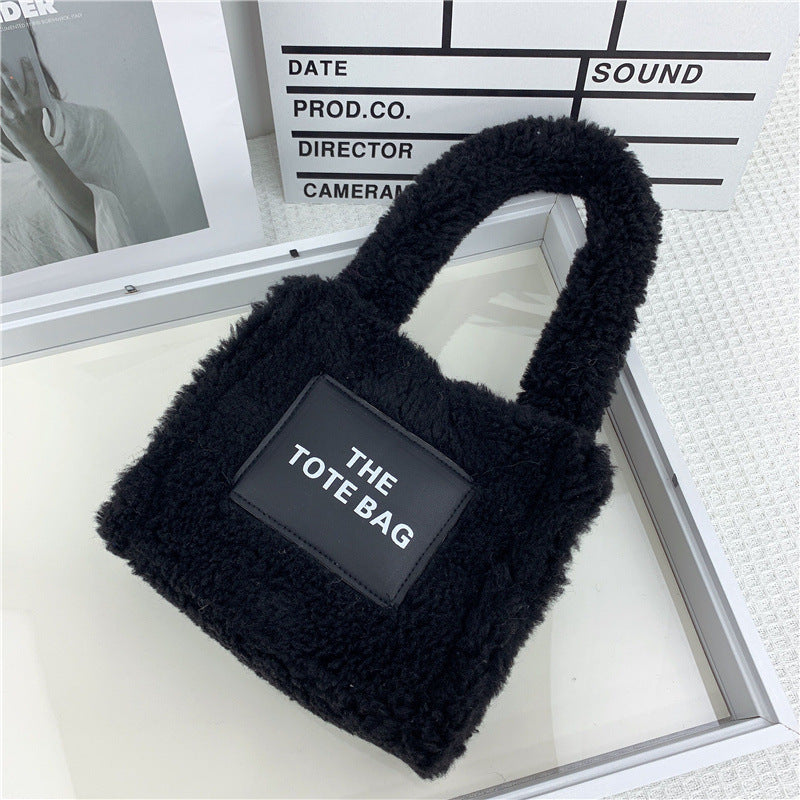 New Style Imitation Lamb Wool Plush Bag