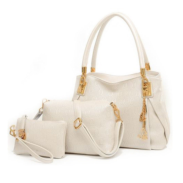 Women PU handbag 3- piece Set
