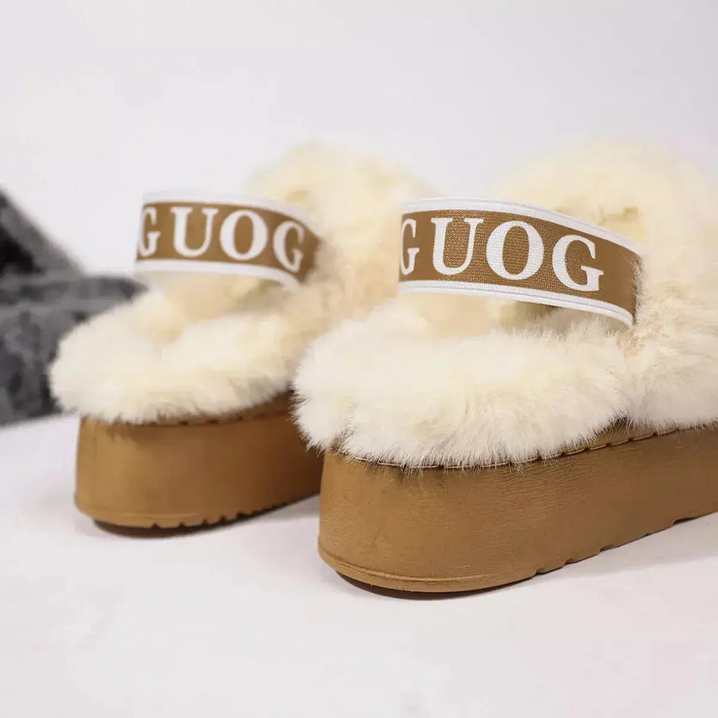 Round Toe Platform Ankle Boots - DaisyDrop 