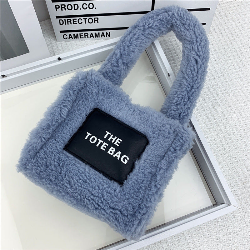 New Style Imitation Lamb Wool Plush Bag