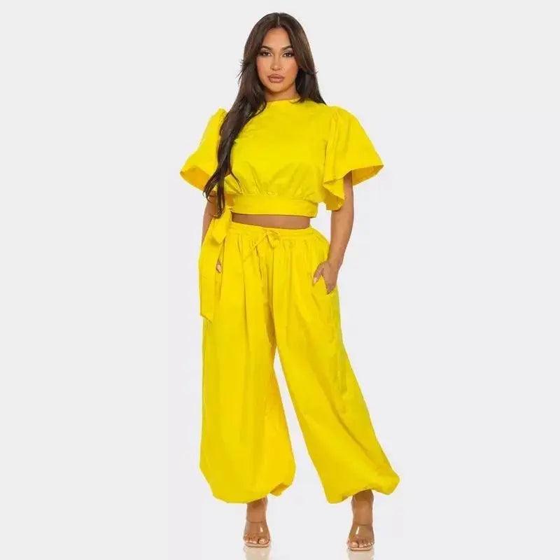 Fashion sports women's street trendsetters two-piece set eprolo