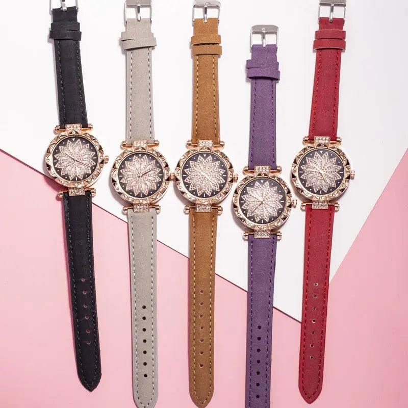 Women Fashion Leather Strap Watch eprolo