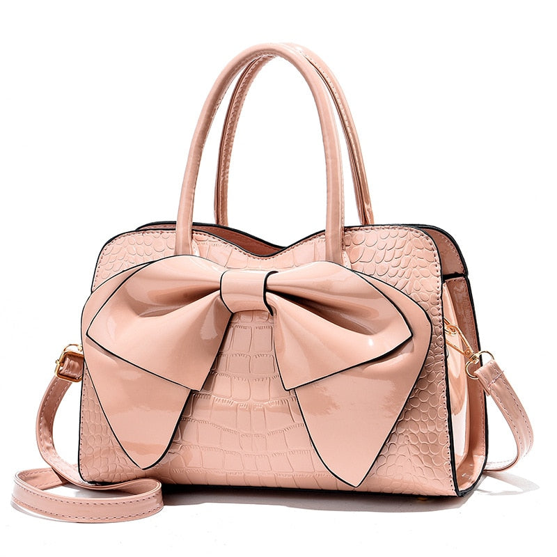 Women Handbags Tassel PU Leather Totes Bag