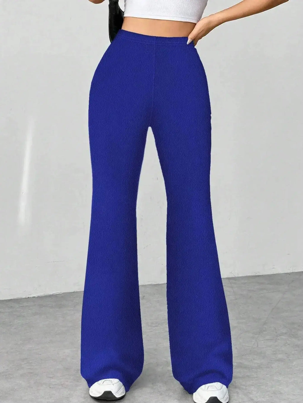 High Waisted Flare Pants - DaisyDrop 