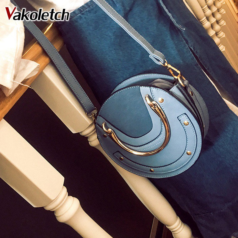 Mini PU Leather Handbag One Shoulder Cross-body Bag