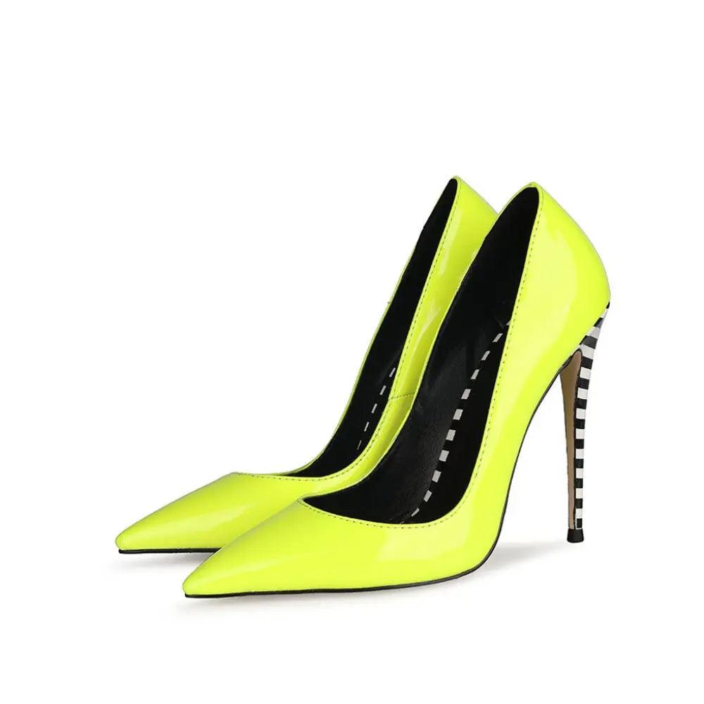 Fashion Sexy Women's White Painted High Heels eprolo