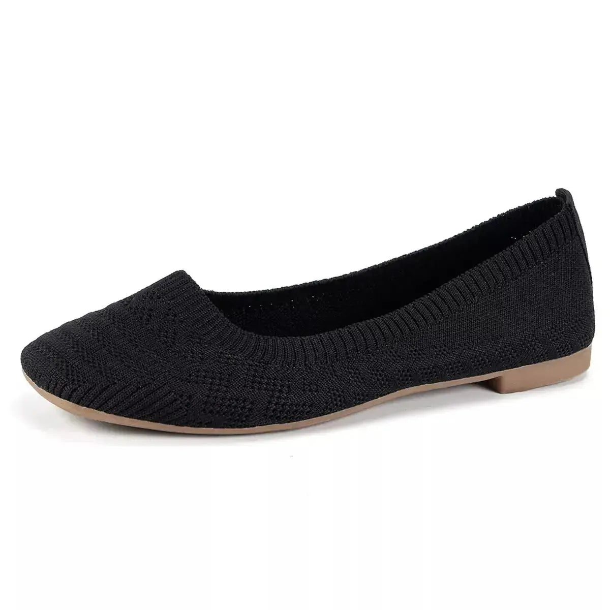 Square Toe Slip-Ons - DaisyDrop 