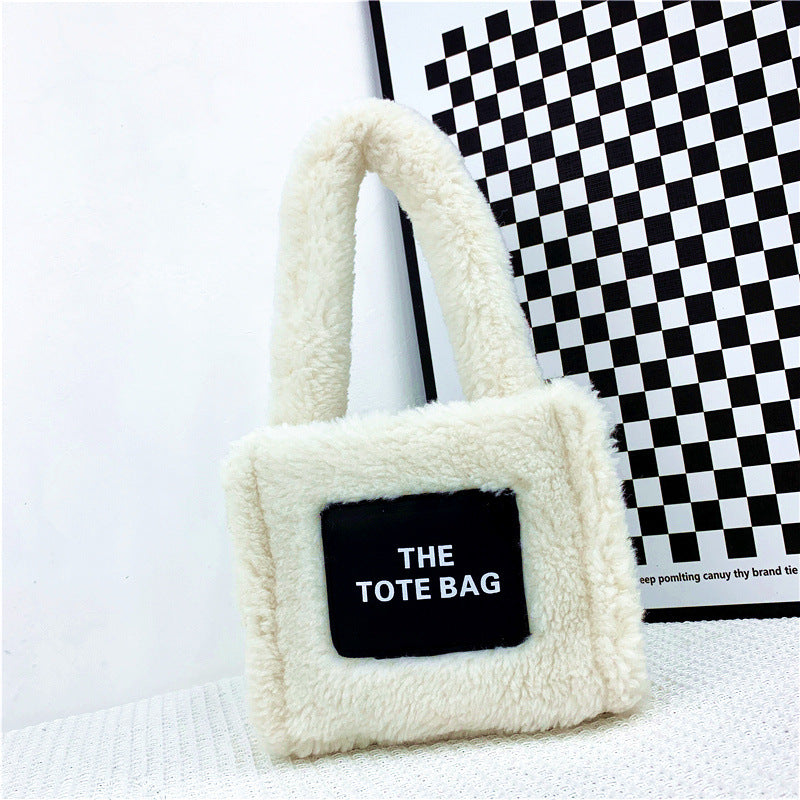 New Style Imitation Lamb Wool Plush Bag