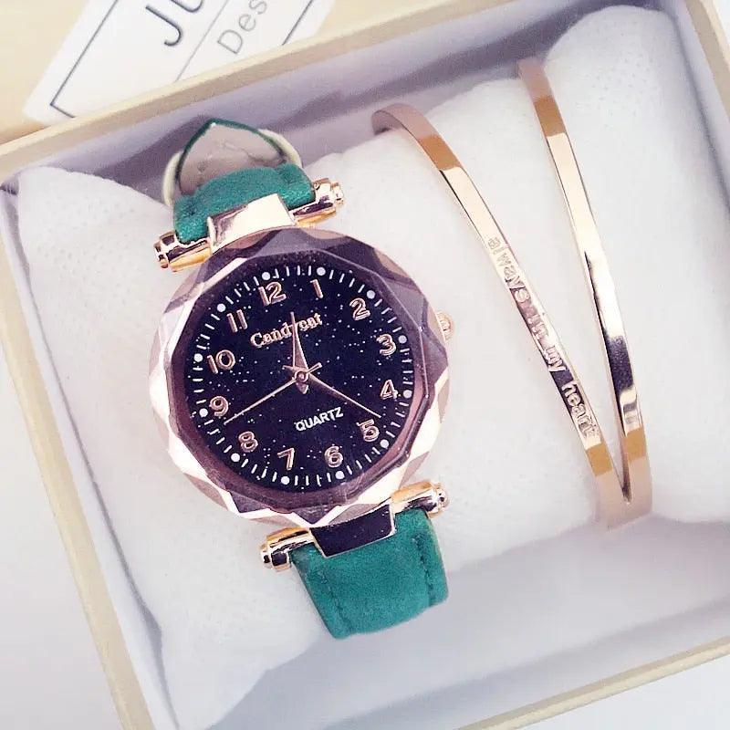 Quartz Fashion Starry Sky Women Watches eprolo