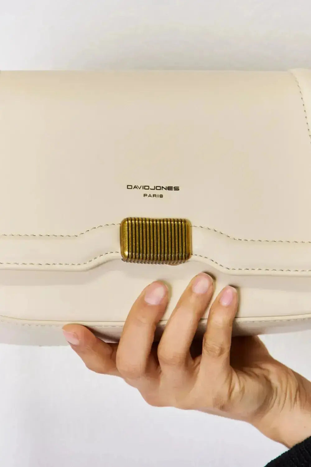 David Jones PU Leather Crossbody Bag - DaisyDrop 