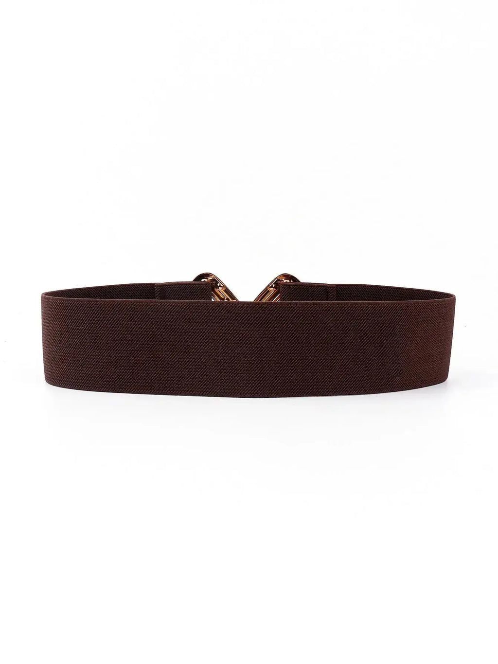 Geometric Buckle Elastic Wide Belt - DaisyDrop 