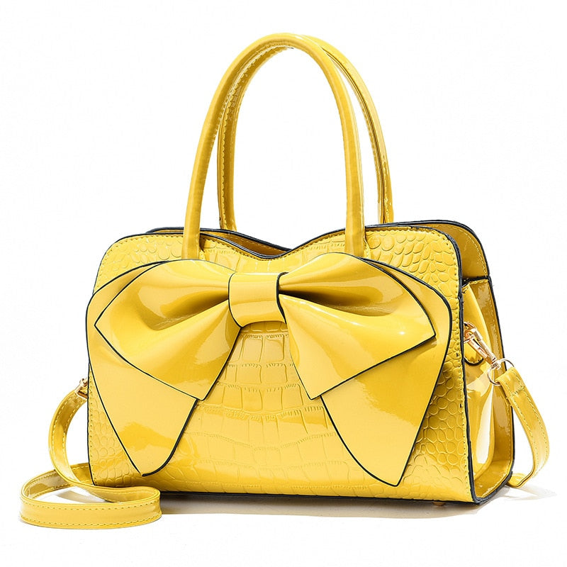 Women Handbags Tassel PU Leather Totes Bag