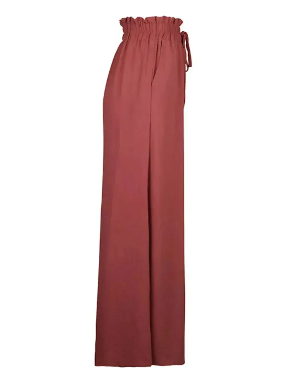 Perfee Frill Tied Wide Leg Pants - DaisyDrop 