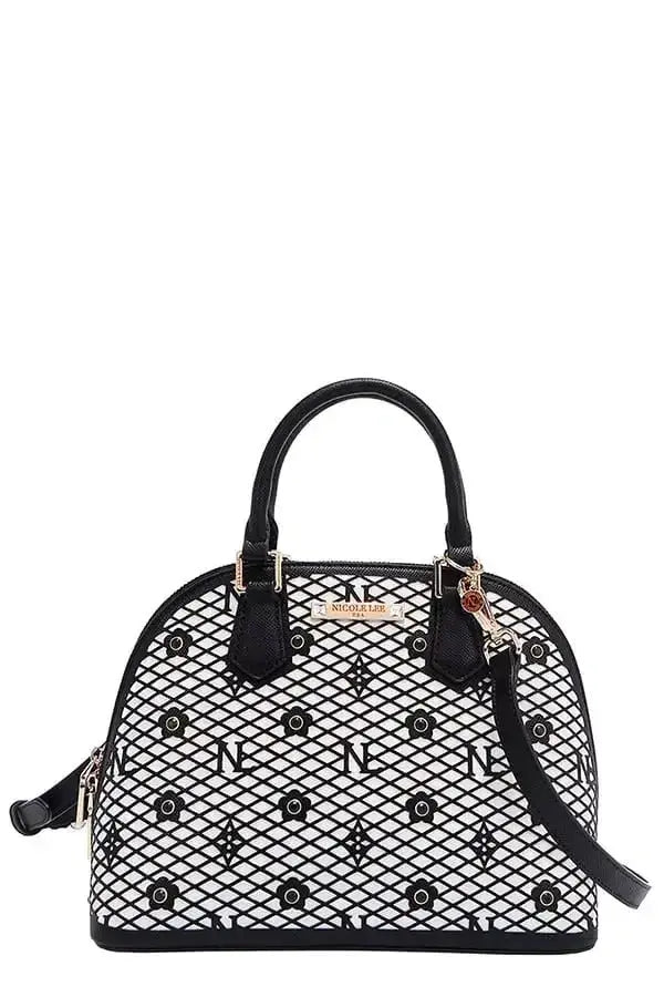 Nicole Lee USA Gracie Dome Satchel - DaisyDrop 