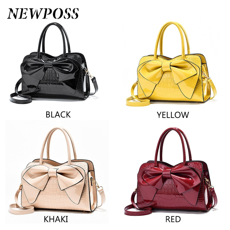 Women Handbags Tassel PU Leather Totes Bag