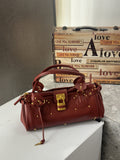 Vintage Distressed Padlock Bag