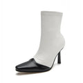 Medium Short Boots For Women Pointed toe eprolo