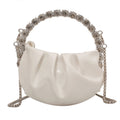 Round Diamond Evening Clutch Bags