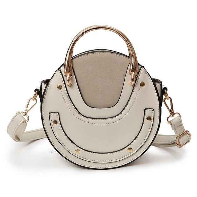 Mini PU Leather Handbag One Shoulder Cross-body Bag