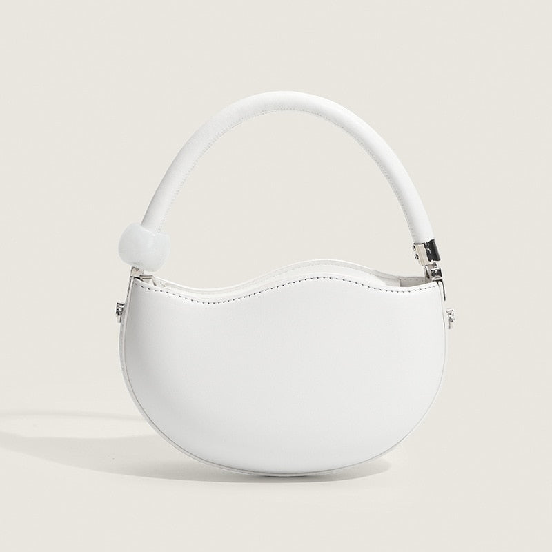 Gentle and Sweet New Cute Small Solid Color Handbag