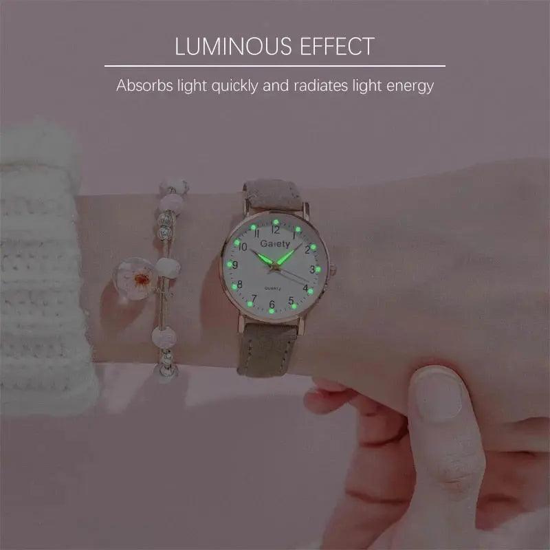 Reloj mujer Simple Vintage Small Leather Strap eprolo