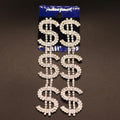 Exaggerated Queen Rhinestone Earrings for Women
