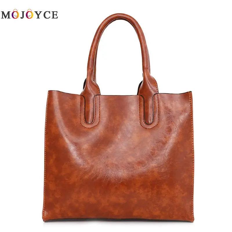 3 Pcs/Set Oil Wax Leather Women Handbags eprolo