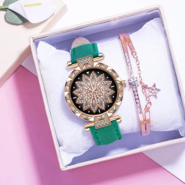 Women Fashion Leather Strap Watch eprolo